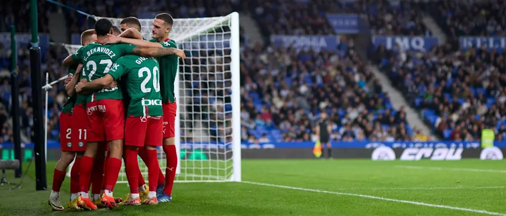 football 2024 laliga alaves away celebration