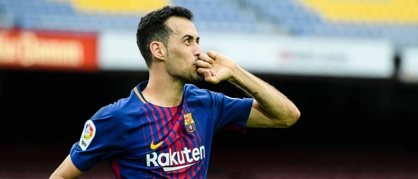 r football barcelona hero busquets 2017