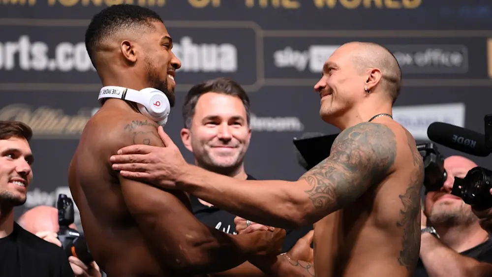 Anthony Joshua vs Oleksandr Usyk