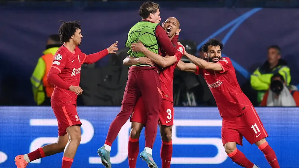 Liverpool Champions League Celebration