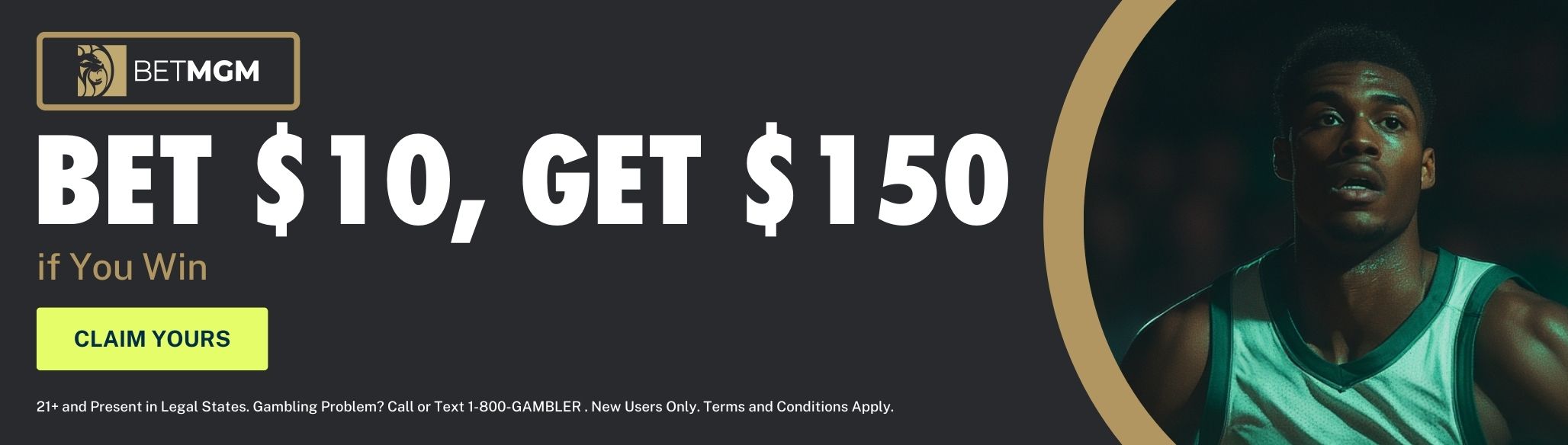 BetMGM Bet $10, Get $150 Offer