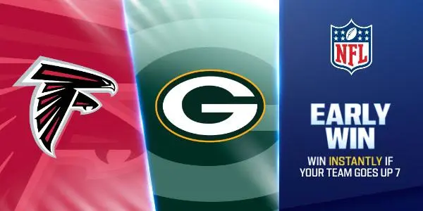 FanDuel Falcons vs Packers Early Win Promo