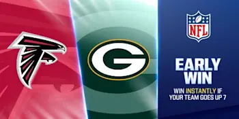 FanDuel Falcons vs Packers Early Win Promo