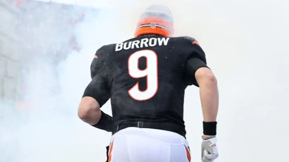Joe Burrow Bengals Smoke