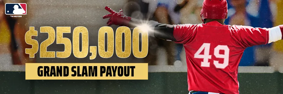 Win a Share of $250,000 on the MLB with DraftKings Grand Slam Payout Promo