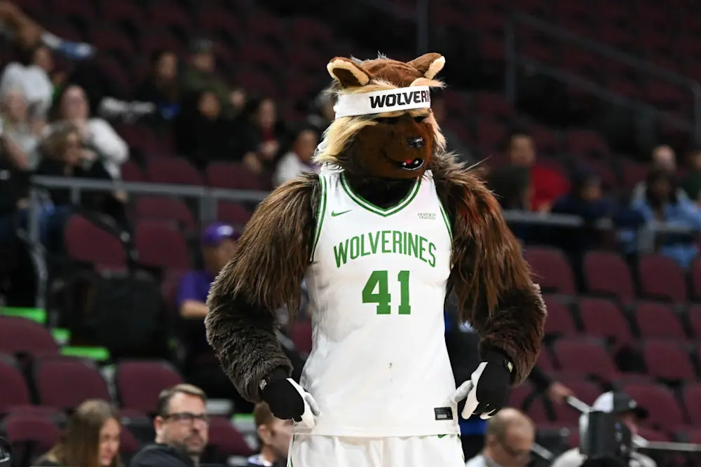Utah Valley Wolverines Mascot