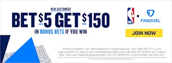 FanDuel Bet $5 Get $150 February 2025