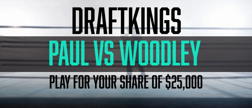 Draftkings Paul vs Woodley free Pool