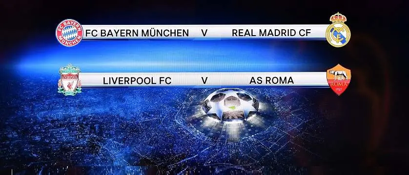 r football ucldraws semifinals new