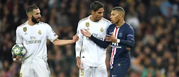 r football real madrid psg mbappe benzema varane