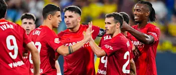 2024 football spain ligahypermotion zaragoza away goal celebration