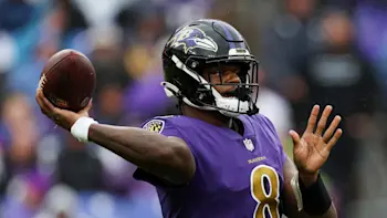 Lamar Jackson Ravens passing