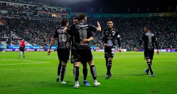 football 2023 ligamx club leon black celebration