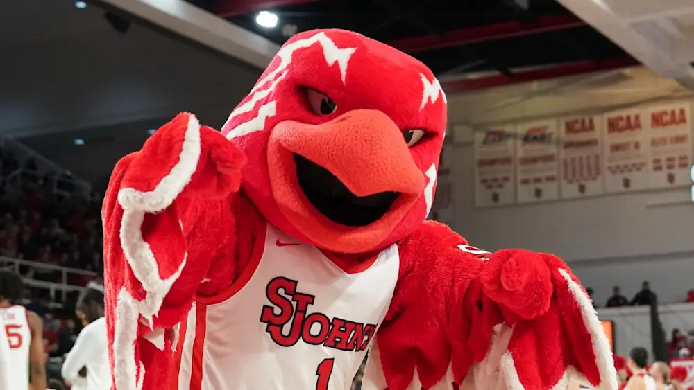 St. John's bball mascot 2