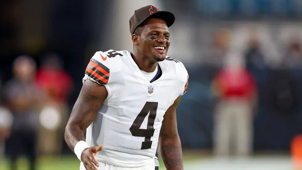Deshaun Watson Browns Sideline