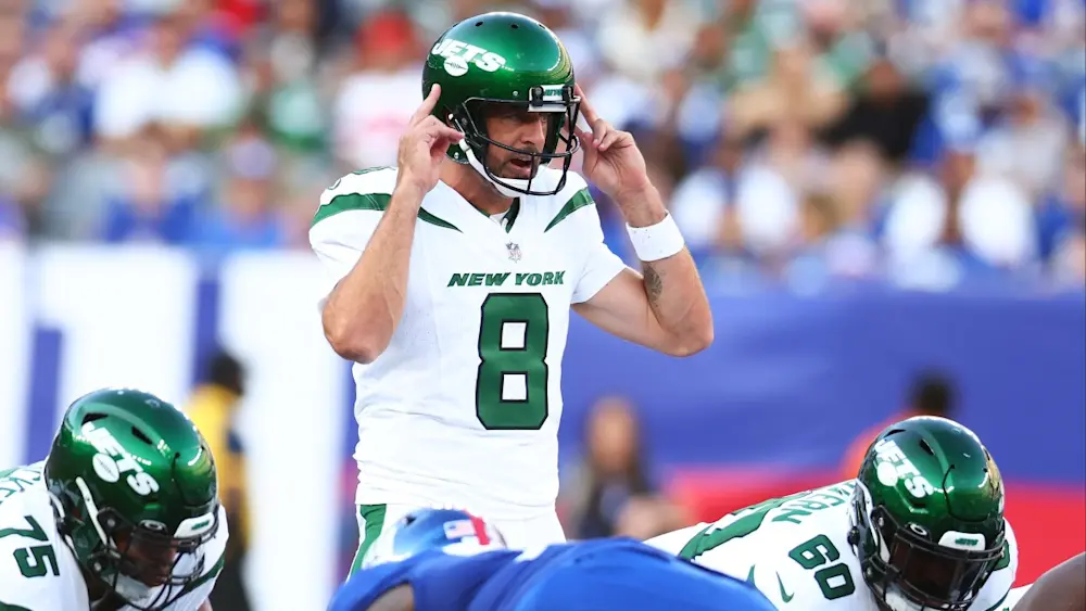 Aaron Rodgers Jets Snap