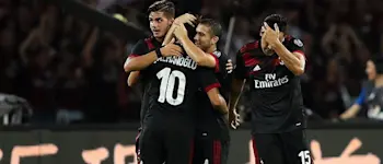 r football acmilan1718 celebrations