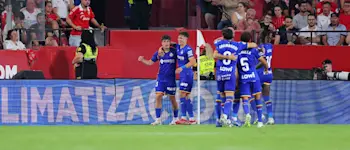 football 2025 laliga getafe away pizjuan goal celebration