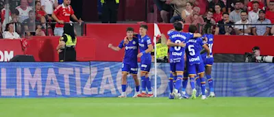 football 2025 laliga getafe away pizjuan goal celebration