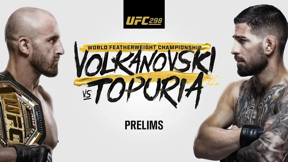 UFC 298 ESPN+