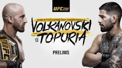 UFC 298 ESPN+