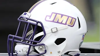 James Madison Football Helmet