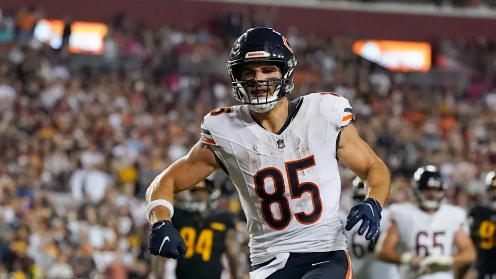 Bears Cole Kmet TD Celebration