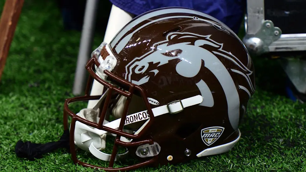 Western Michigan Broncos helmet