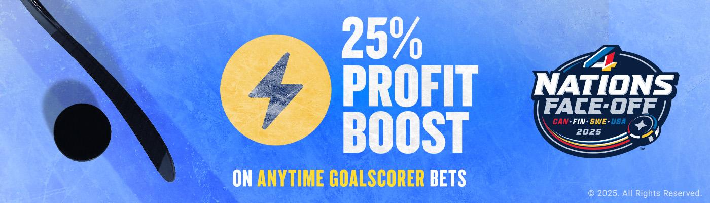 FanDuel 4 Nations Promo Get a Mega Profit Boost on Any Time Scorer in