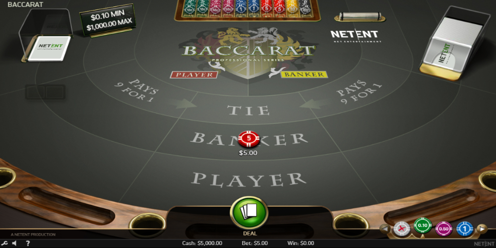 Baccarat NetEnt