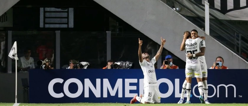 football 2023 brasileirao santos celebration