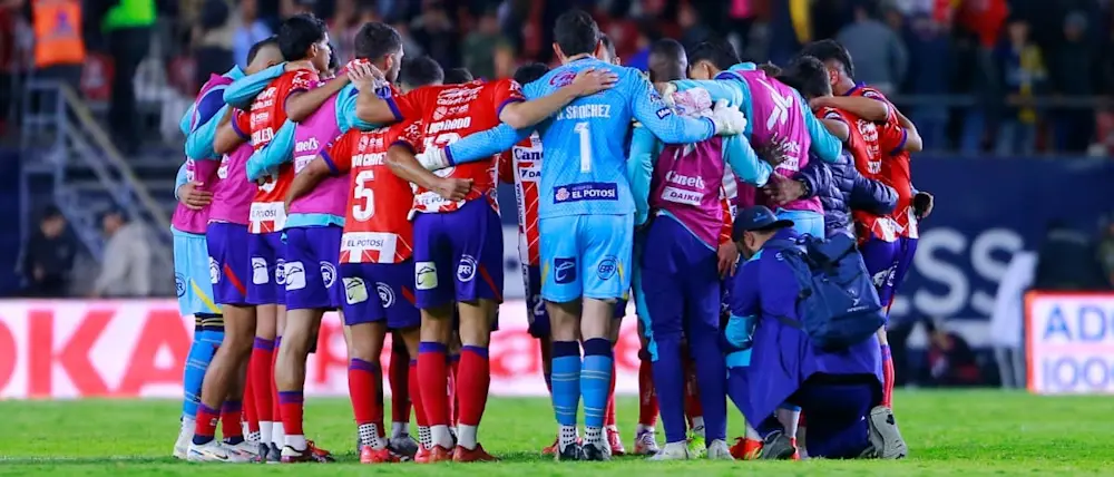 2024 football mexico clausura atletico san luis celebration post match