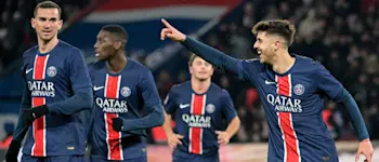 football 2024 france ligue1 psg goal celebration