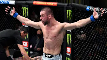 Mateusz Gamrot Celebration
