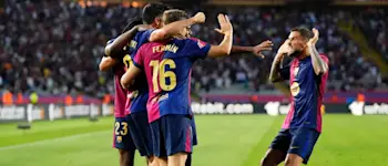 football 2024 laliga barcelona fermin celebration goal
