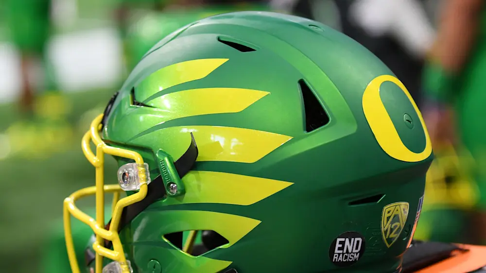Oregon Duck Football Helmet
