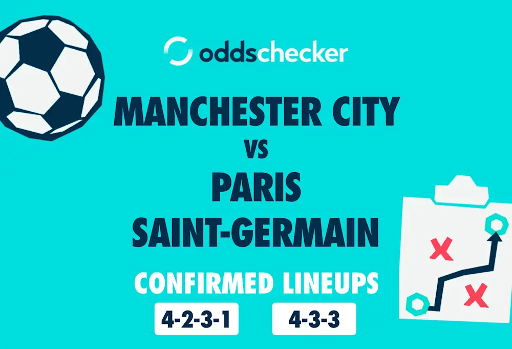 Manchester City vs Paris Saint-Germain: Confirmed Lineups & Match Prediction