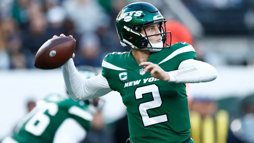 Zach Wilson Jets Throw