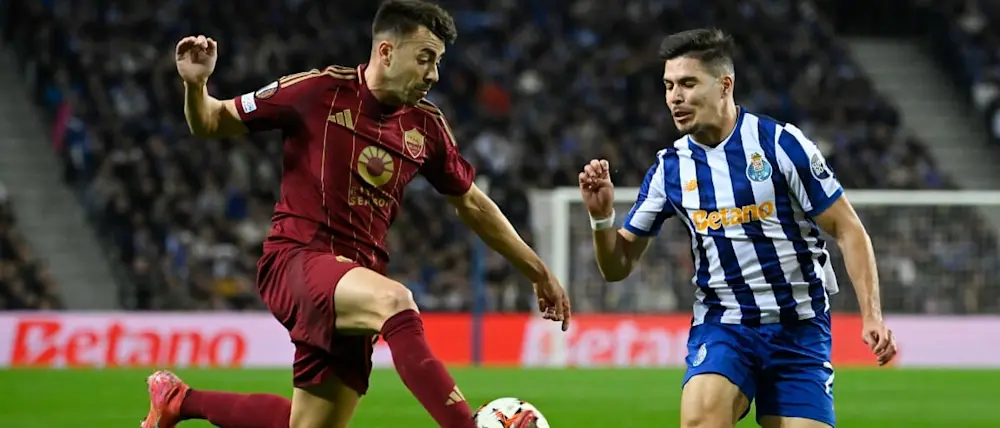 football 2025 europa league as roma oporto ball possession