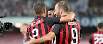 r football milan celebration