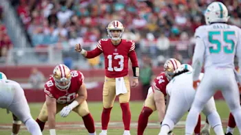 Brock Purdy 49ers shotgun formation