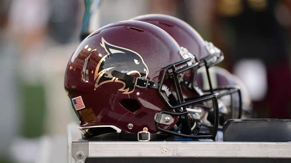 Texas State Bobcats Football Helmet