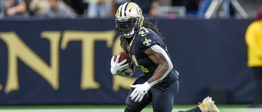 Alvin Kamara Saints Breaks Run