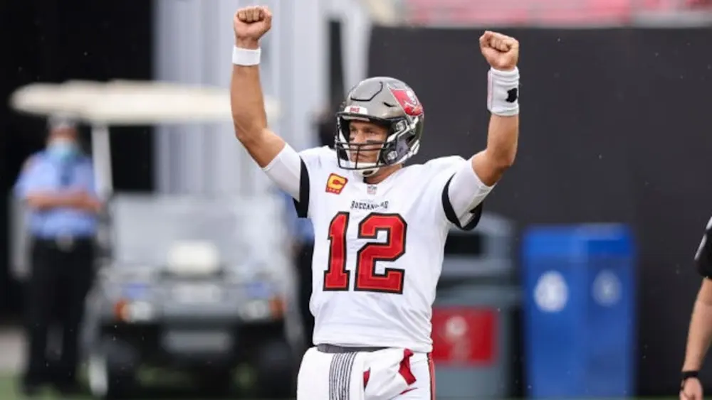 Bucs Tom Brady TD Celebration