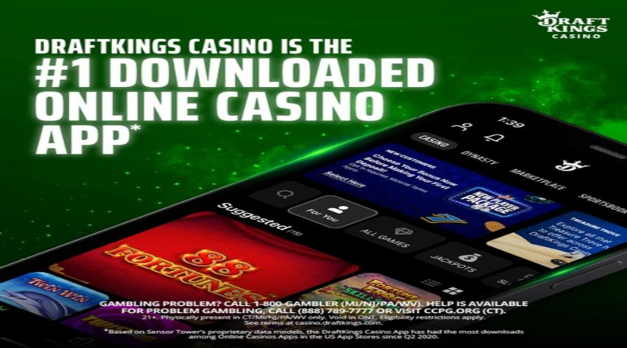 DraftKings #1 Downloaded Casino App