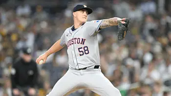 Hunter Brown Houston Astros Pitch