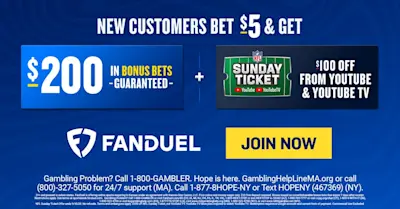 FanDuel $200 + Sunday Ticket