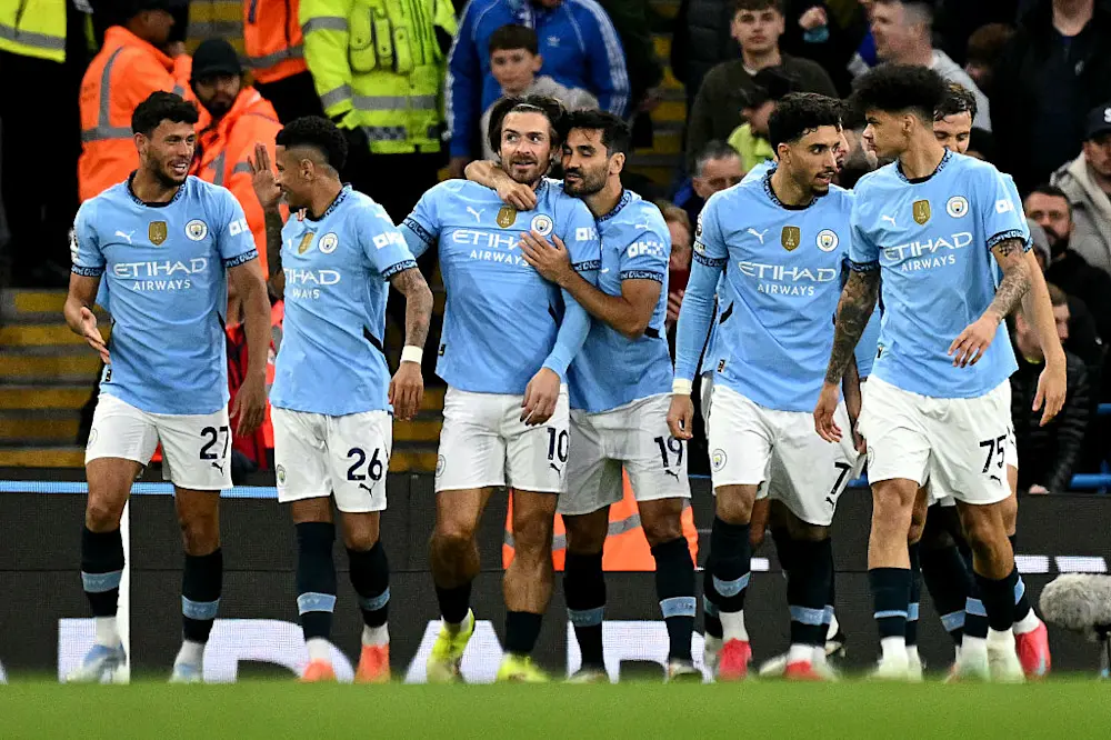 Grealish goal celebration