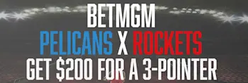BetMGM Pelicans vs Rockets
