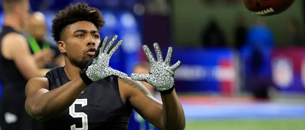 Treylon Burks NFL Combine